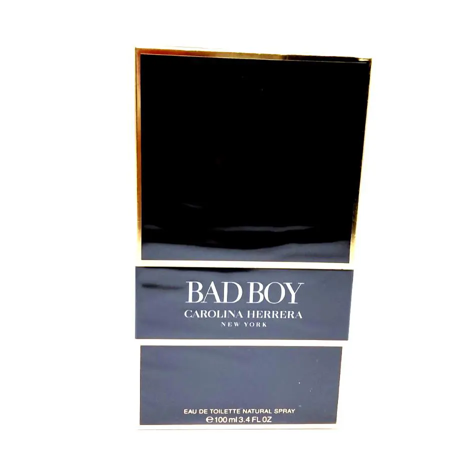 Bad Boy by Carolina Herrera For Men Eau De Toilette Spray 3.4 fl oz