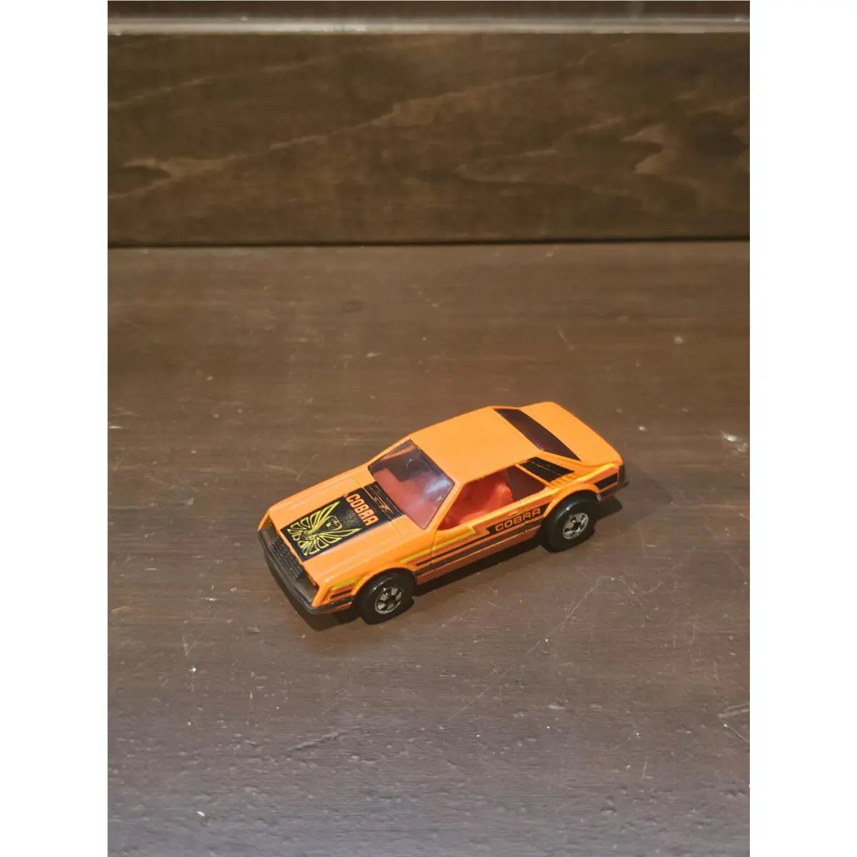 Vintage Hot Wheels - Red Ford Mustang Cobra 1982 - The Hot Ones