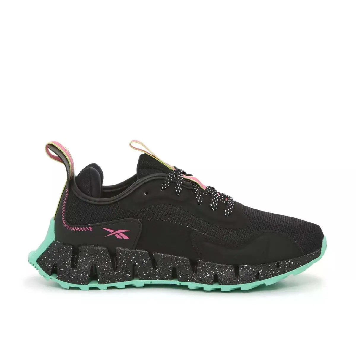 100063663/HR1885 Womens Reebok Zig Dynamica Adventure - Cblack/Trupnk/Aciyel