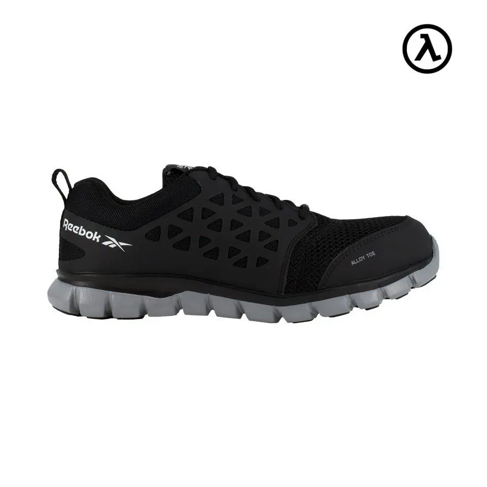 Reebok Sublite Cushion Work Women`s Athletic Shoe Black Boots RB041 - All Sizes - Black