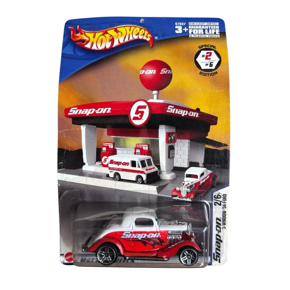 Hot Wheels Snap On 34 Ford 3 Window Special Edition Nip Vhtf 2003