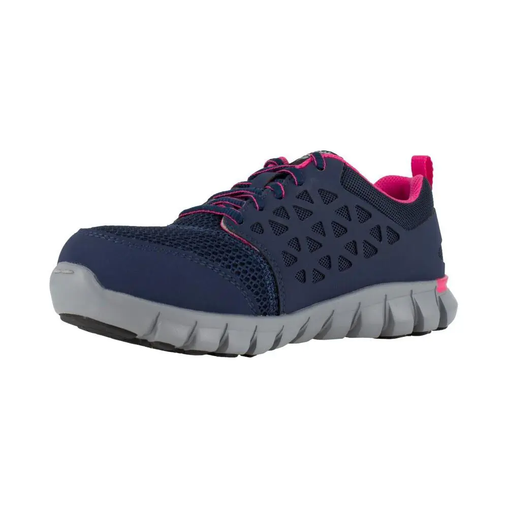 Reebok shoes - SUBLITE CUSHION WORK - SUBLITE CUSHION WORK - RB046 - Navy and Pink 2