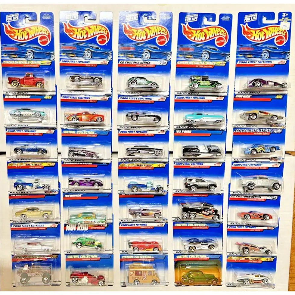 Hotwheels 1999-2000 Thirtyfive - 35 Collectible Models Ships Free