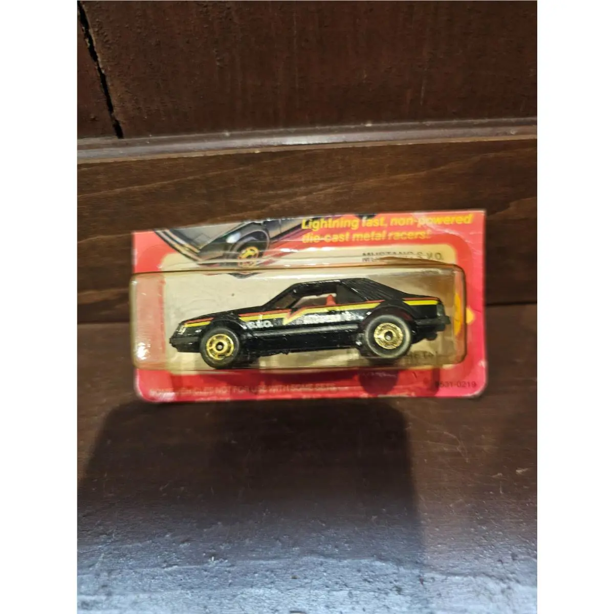 Hot Wheels Turbo Mustang Svo-the Hot Ones. Rare Black 9531