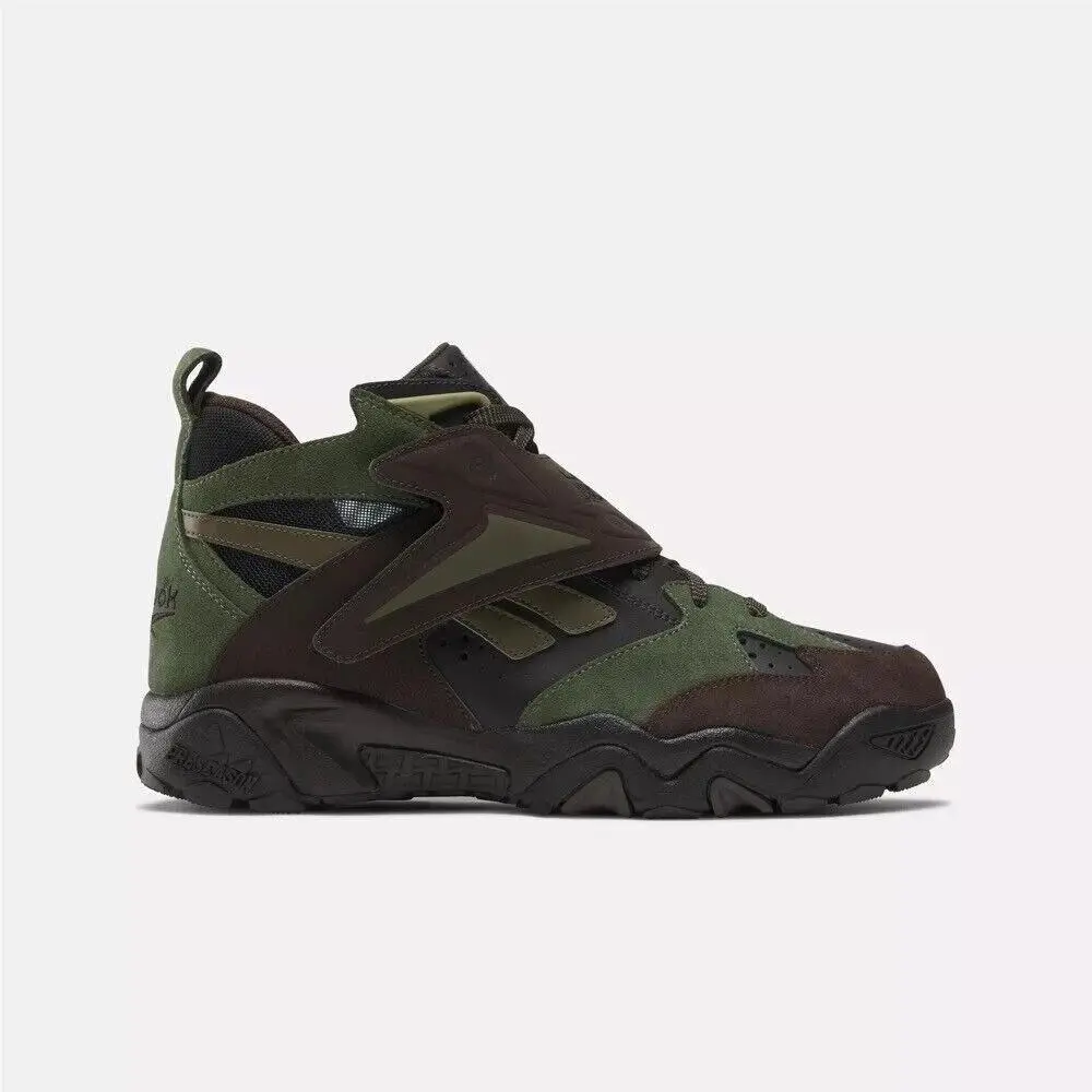 Mens Size 6.5 Reebok Preseason 94 Training Shoes Green Brown Black 100205231