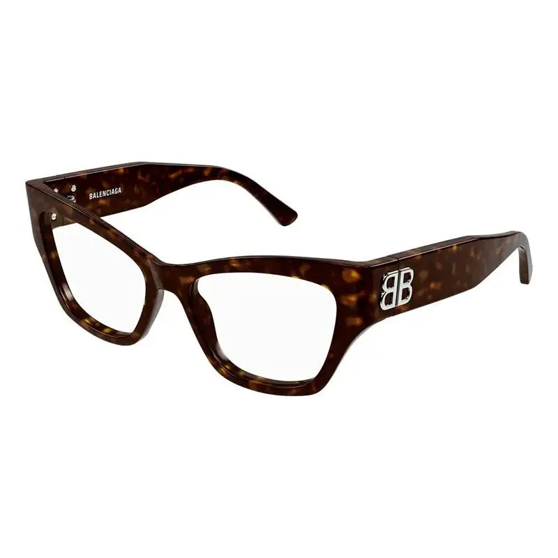 Balenciaga BB0362O 002 Havana 54mm Eyeglasses