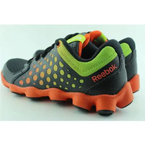 Reebok shoes - BLACK, SONIC GREEN, ORANGE 1