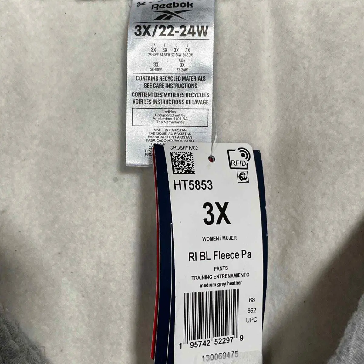 Reebok clothing - Gray 6