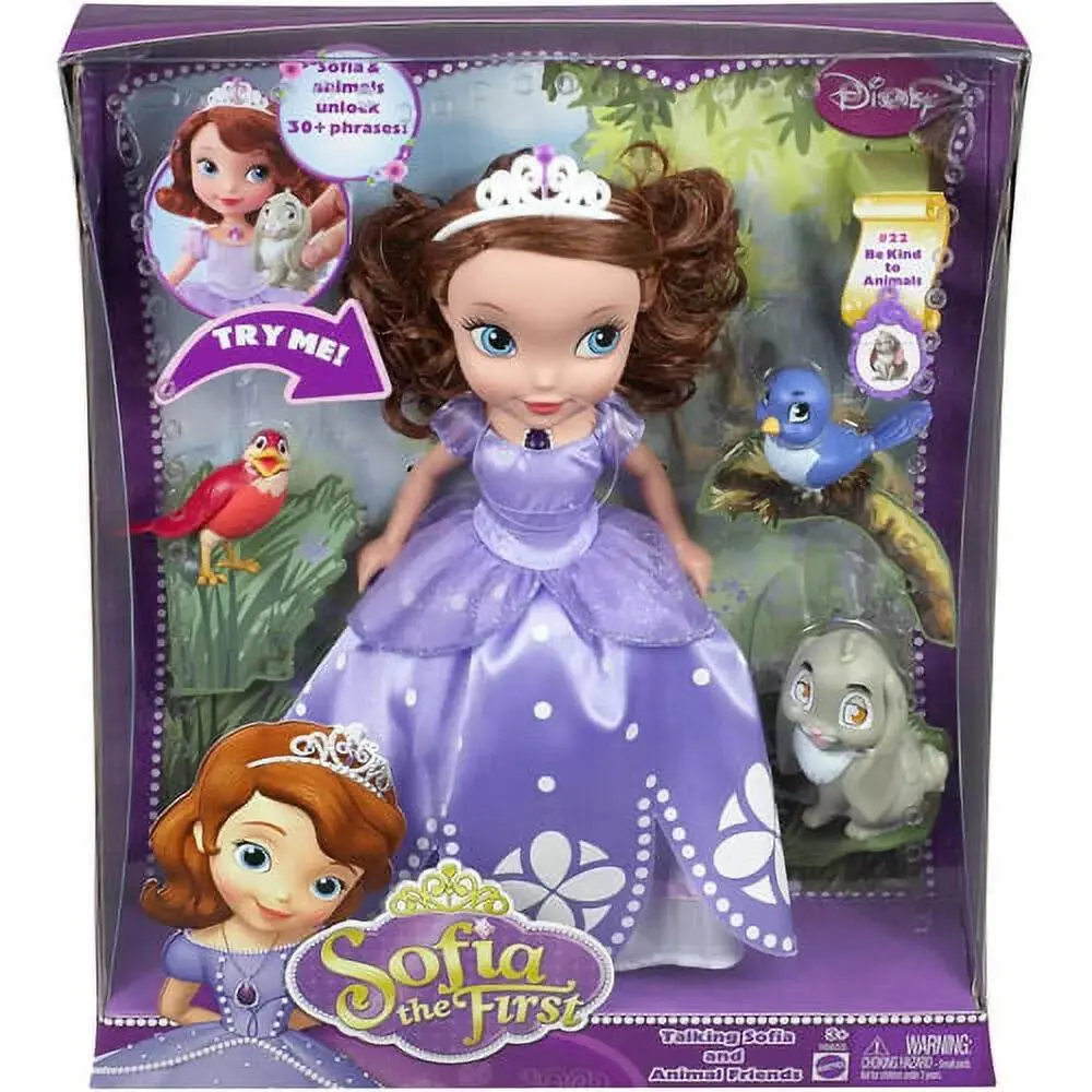 Disney Sofia The First Talking Sofia and Animal Friends