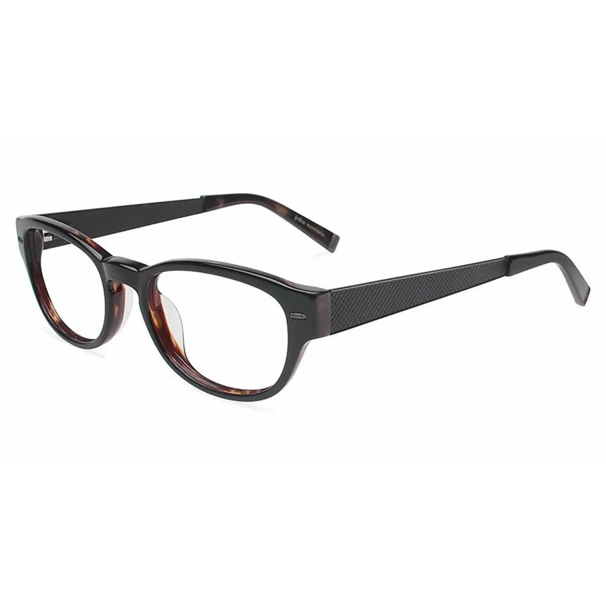John Varvatos V355 UF Eyeglasses SZ 51/18/140 Black Tortoise Frame Japan - Black, Frame: Tortoise/BLACK