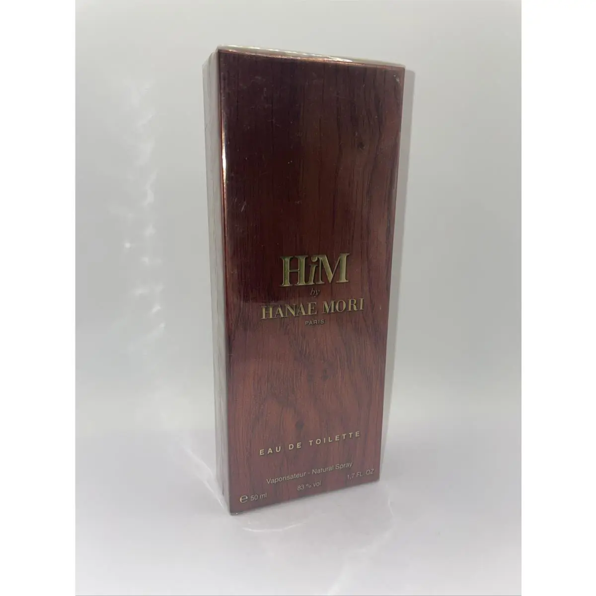 Hanae Mori Him For Men 1.7 fl oz Eau de Toilette Spray Box