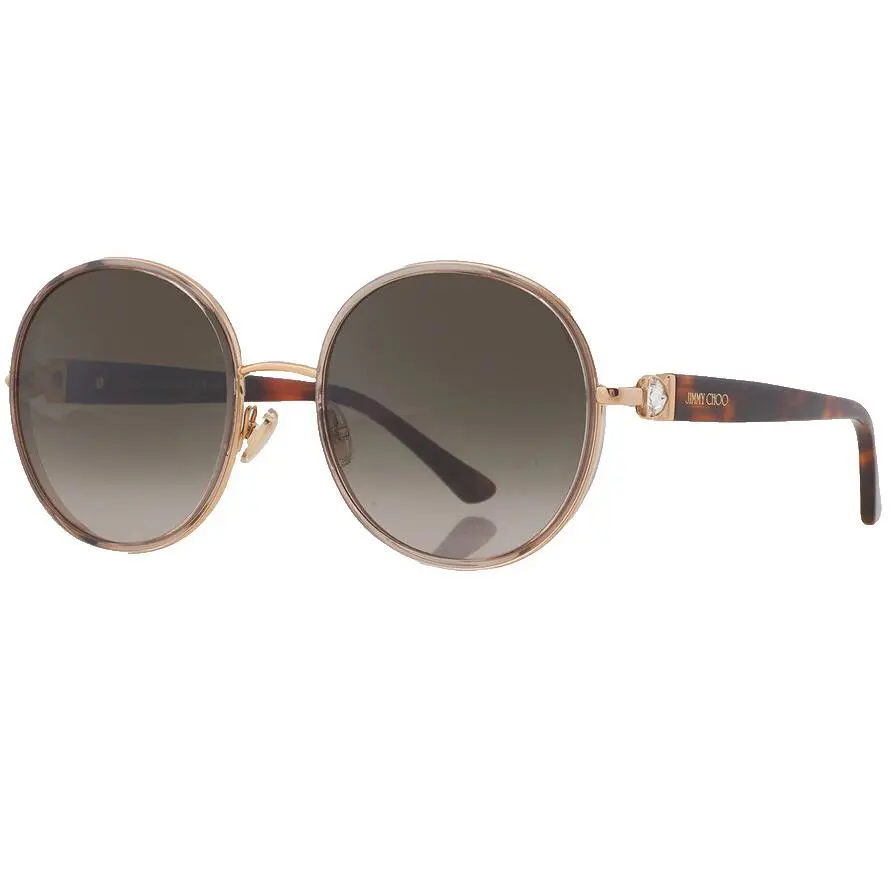 Jimmy Choo Pam/s 001Q HA Gold Brown / Brown Gradient 57-20-140 Sunglasses