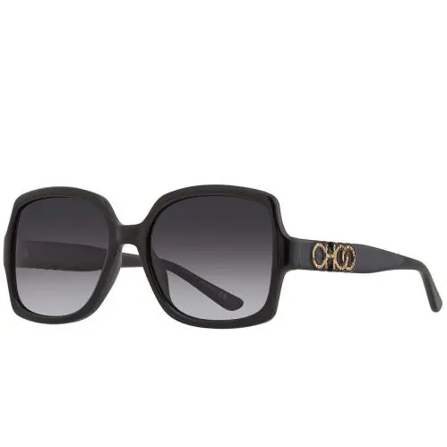 Jimmy Choo Sammi/g/s 0807 9O Black / Grey Shaded 55-18-140 Sunglasses