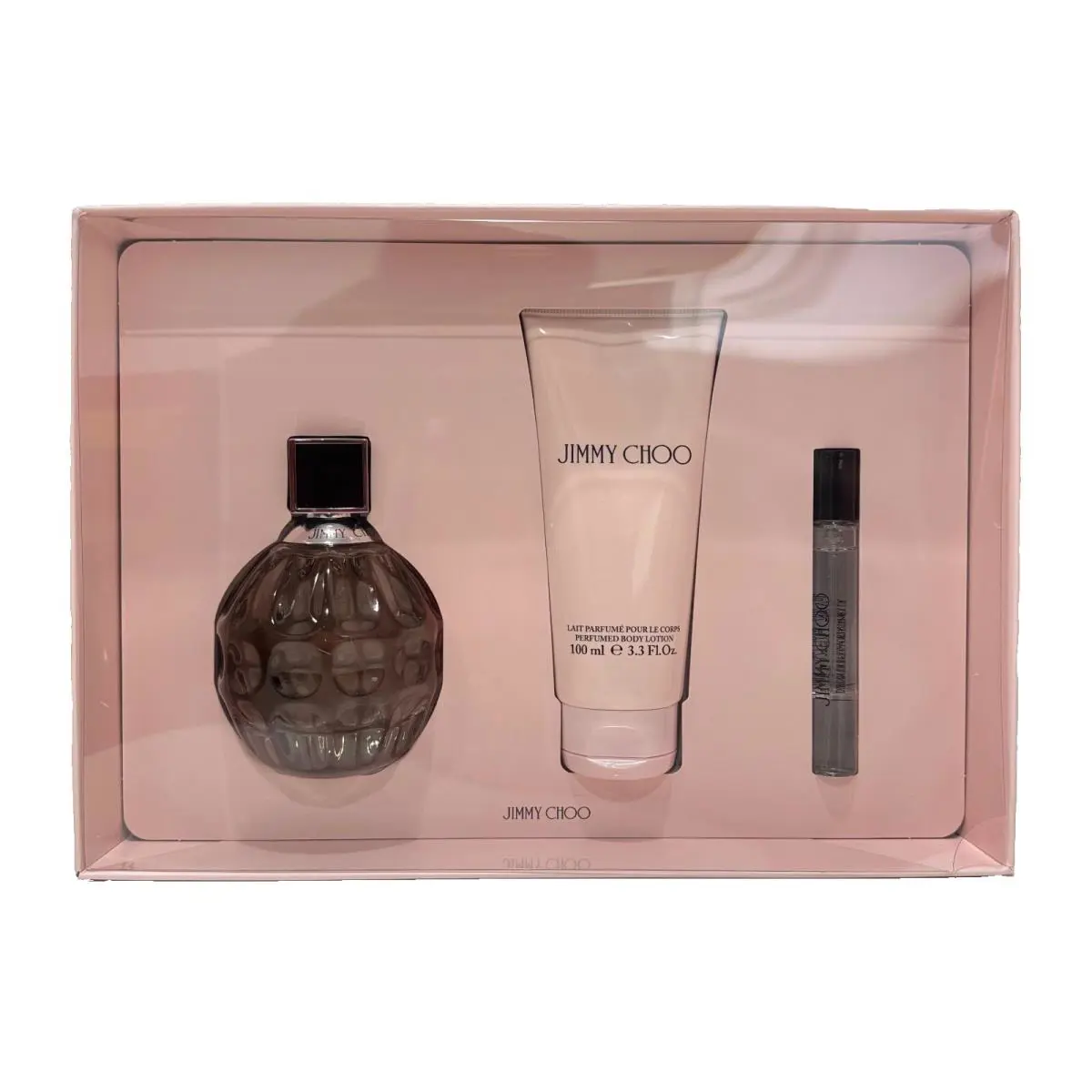 Gift Set For Women - 3.3 oz + 0.25 oz Edp + 3.3oz Body Lotion by Jimmy Choo