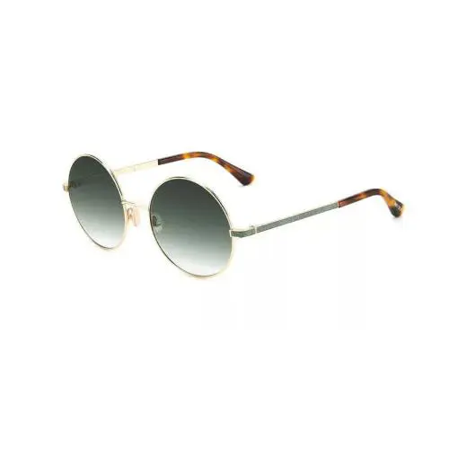 Jimmy Choo Oriane/s Pef 57 Gold Silver 57/20/145 Women`s Sunglasses