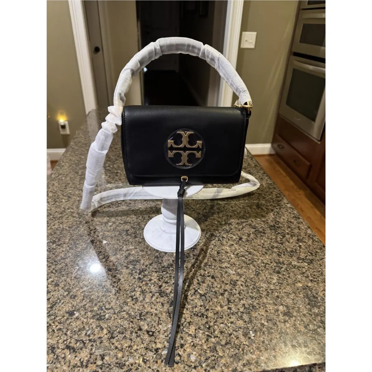 Tory Burch Miller Metal Mini Shoulder Bag - Black - 56844