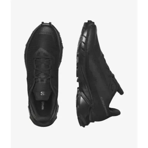 Salomon shoes - Salomon ALPHACROSS 5 473131 - ALPHACROSS - 473131 - Black 44