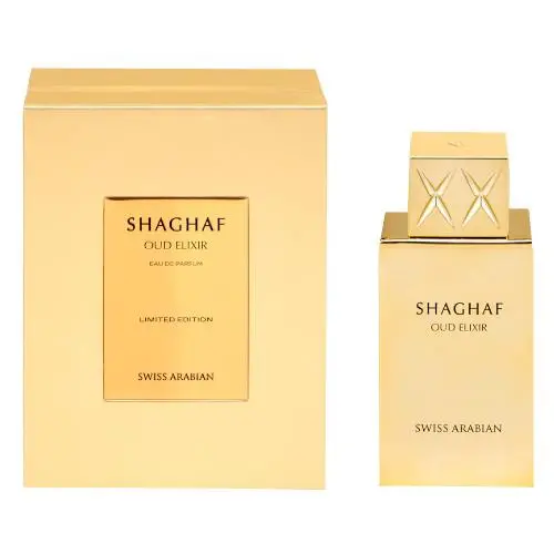 Shaghaf Oud Elixir by Swiss Arabian 2.5 oz Edp Perfume Cologne Unisex