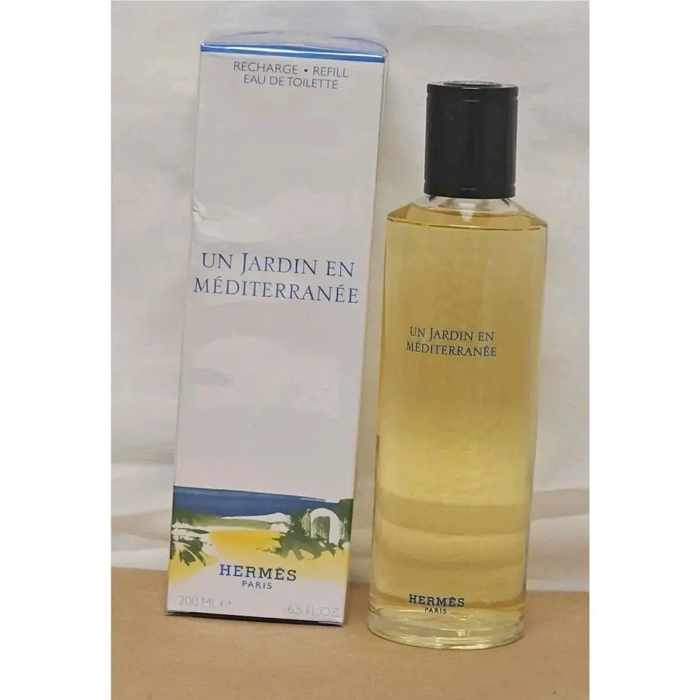 Hermes Un Jardin En Mediterranee 200ML 6.5.OZ Refill Eau De Toilette