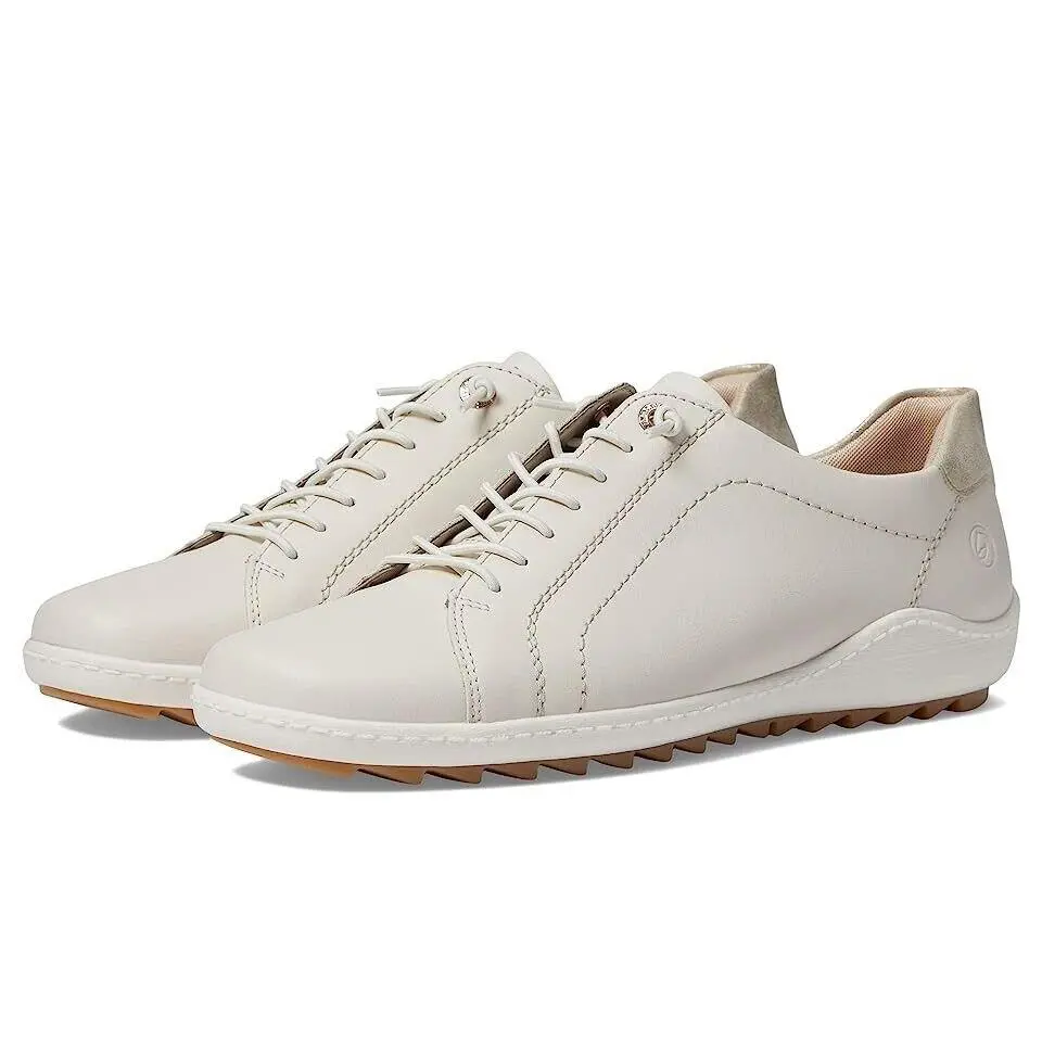 Rieker Remonte Z1793 Porzellan R1434 Liv 34 Leather Sneakers Size EU 40 US 8.5-9 - Beige