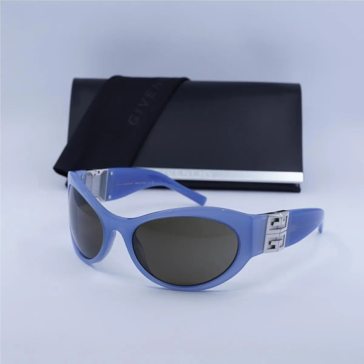 GV40073I 90E Shiny Blue/grey 63-19-105 Sunglasses by Givenchy