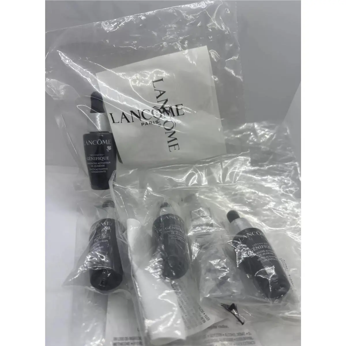 4X Lancome Génifique Youth Activating Concentrate Travel Minis 8ml/0.27oz EA