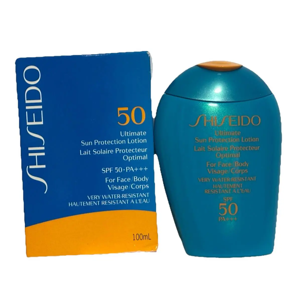 Shiseido Ultimate Sun Protection Lotion Spf 50 Pa+++ Face Body 3.4 oz