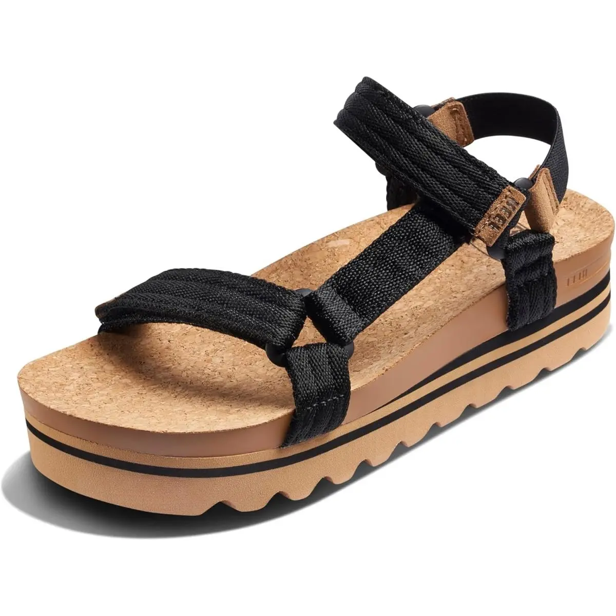Reef Cushion Rem Hi Women`s Platform Sandal Adjustable Strap Arch