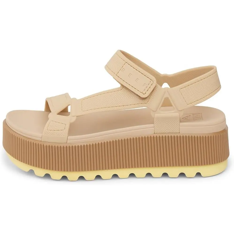 Women`s Water Rem Higher Platforms-sandals Pale Banana by Reef
