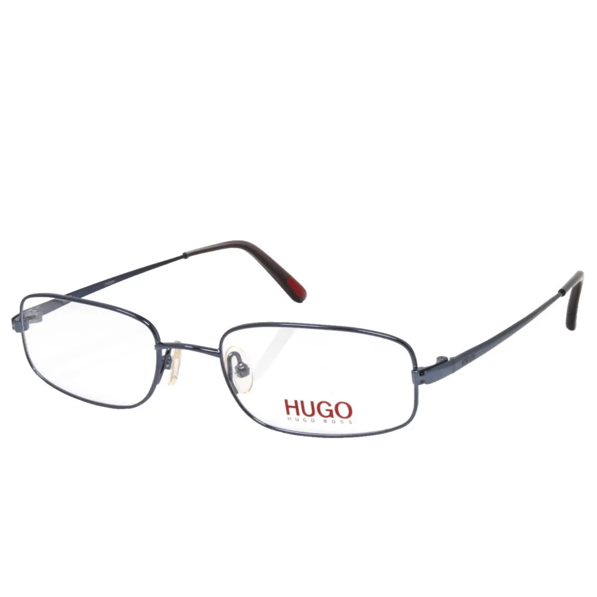 Vintage  Eyeglasses HG15565-BL-52mm Blue Rectangular Metal Frame by Hugo Boss