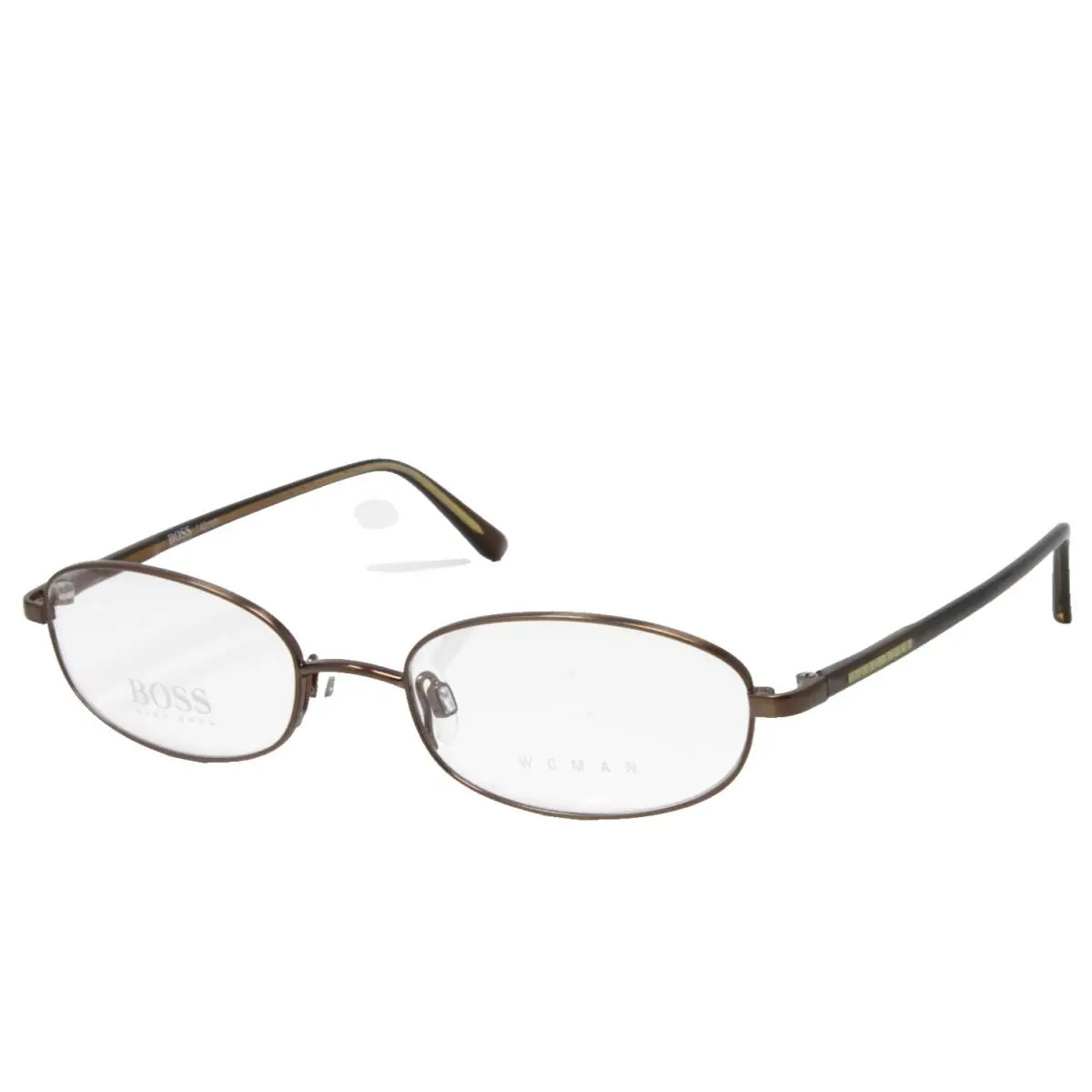 Vintage  Women`s Eyeglasses HB11528-BR-51mm Brown Metal Frame Optical by Hugo Boss