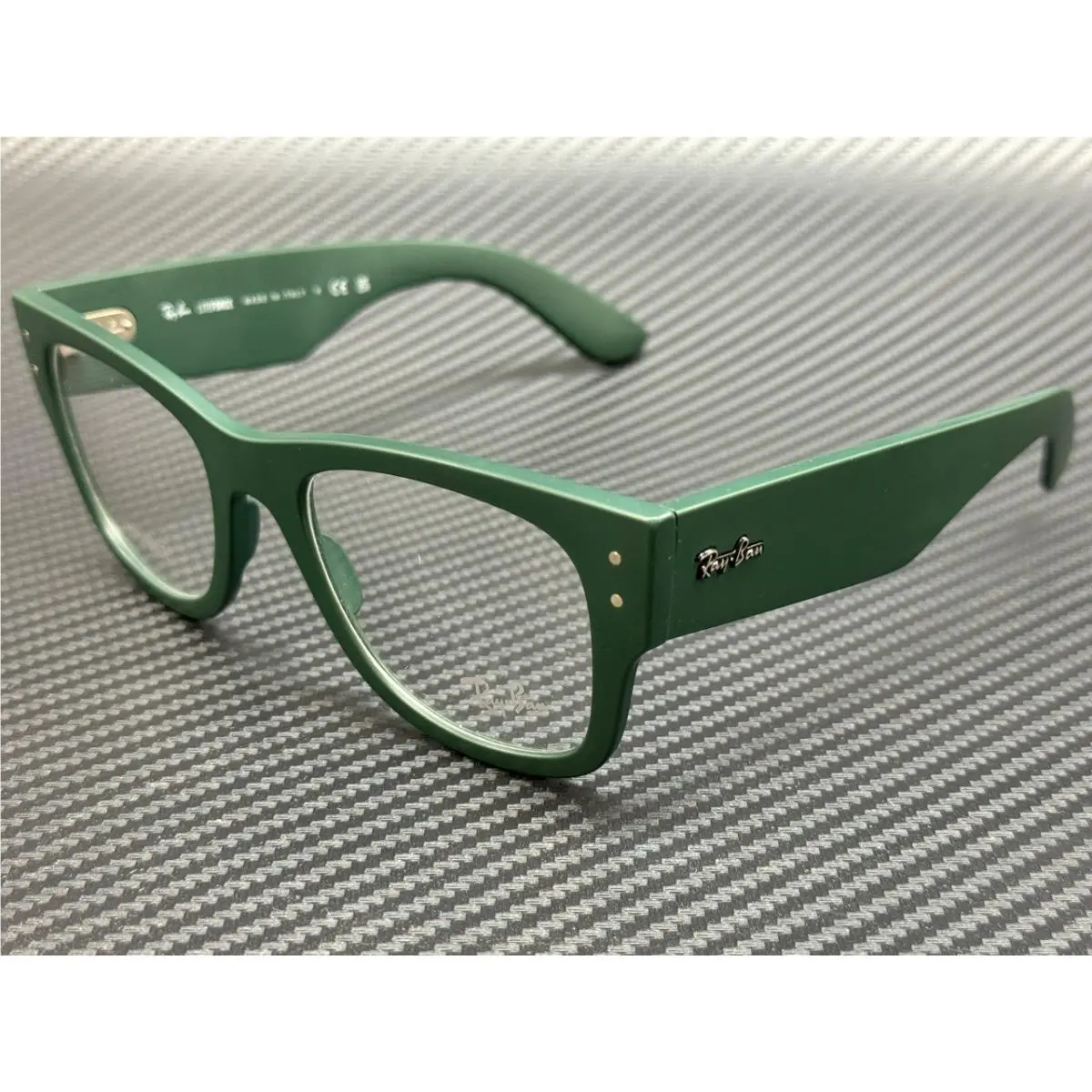 Ray Ban RX7840V 8062 Matte Green Unisex 52 mm Eyeglasses