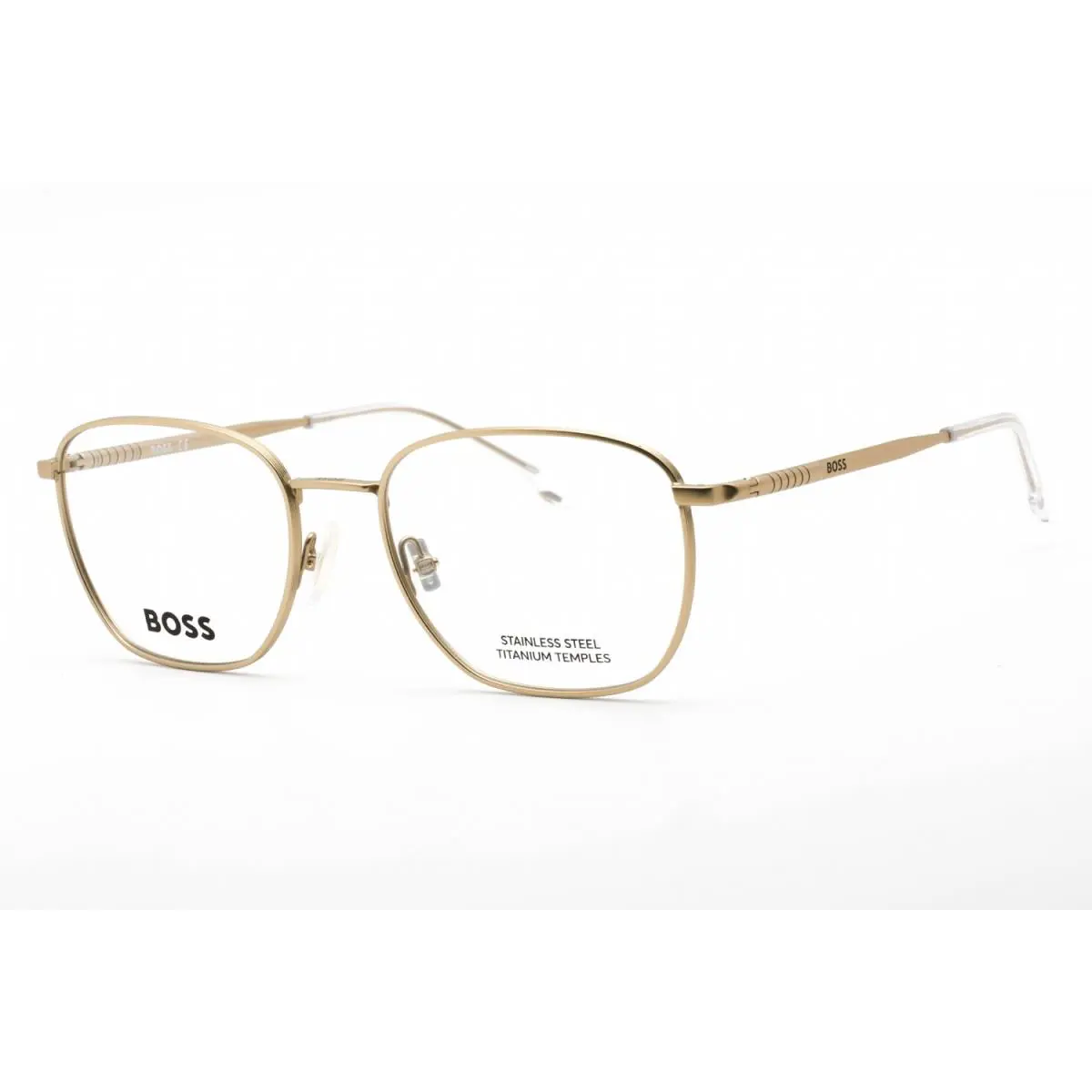 Hugo Boss 1415 Aoz Eyeglasses Matte Gold Frame 55mm