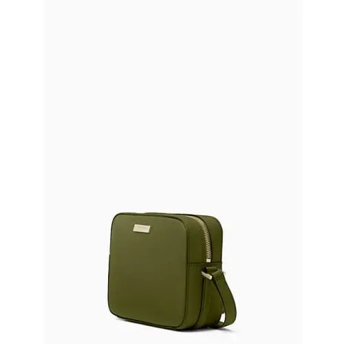 New Kate Spade Leather Cammie Newbury Lane Crossbody Sapling Green