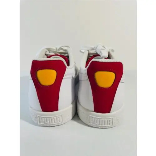 Puma shoes - PUMA Clyde - Clyde - White Red Black 4