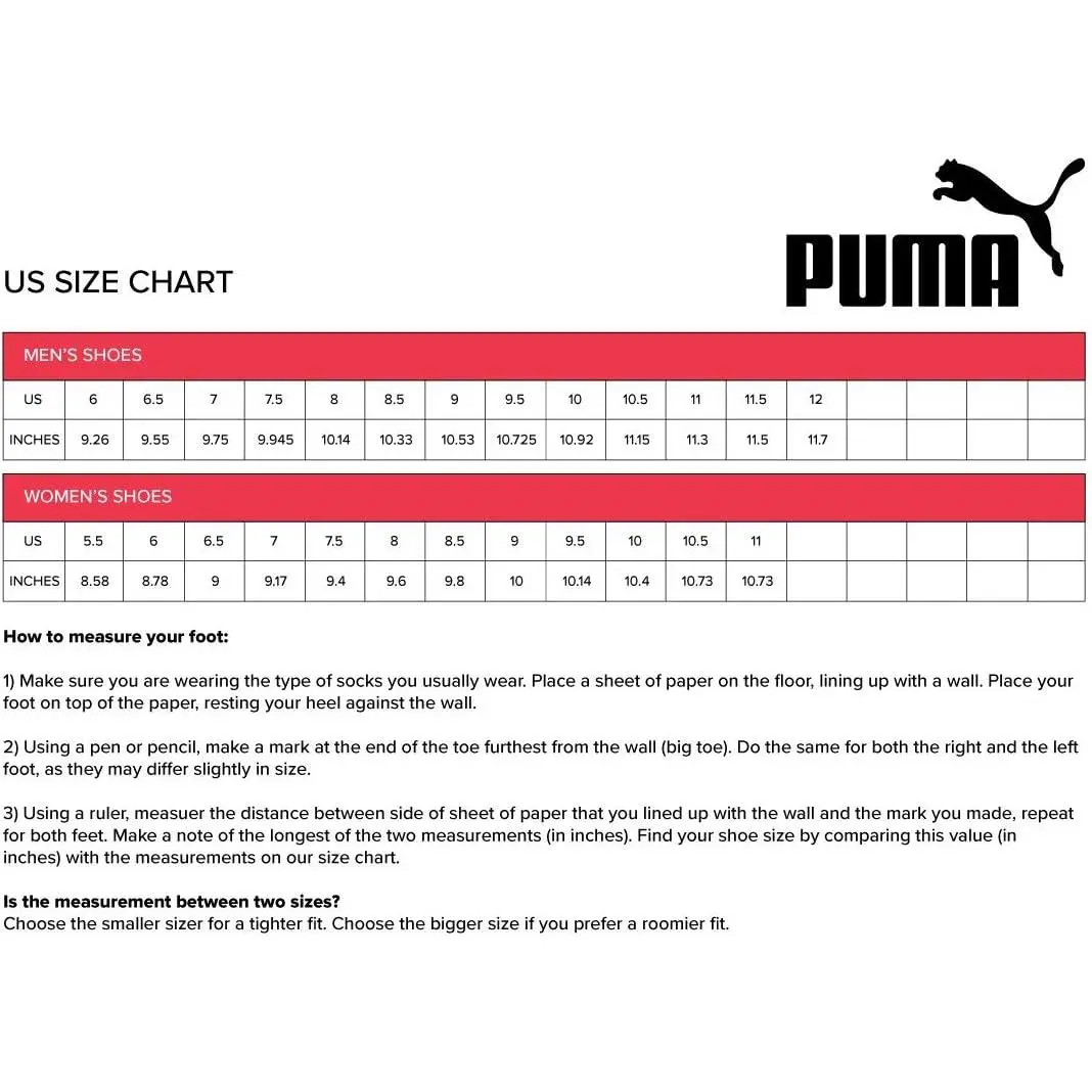 Puma shoes - Puma Red/Puma White 4