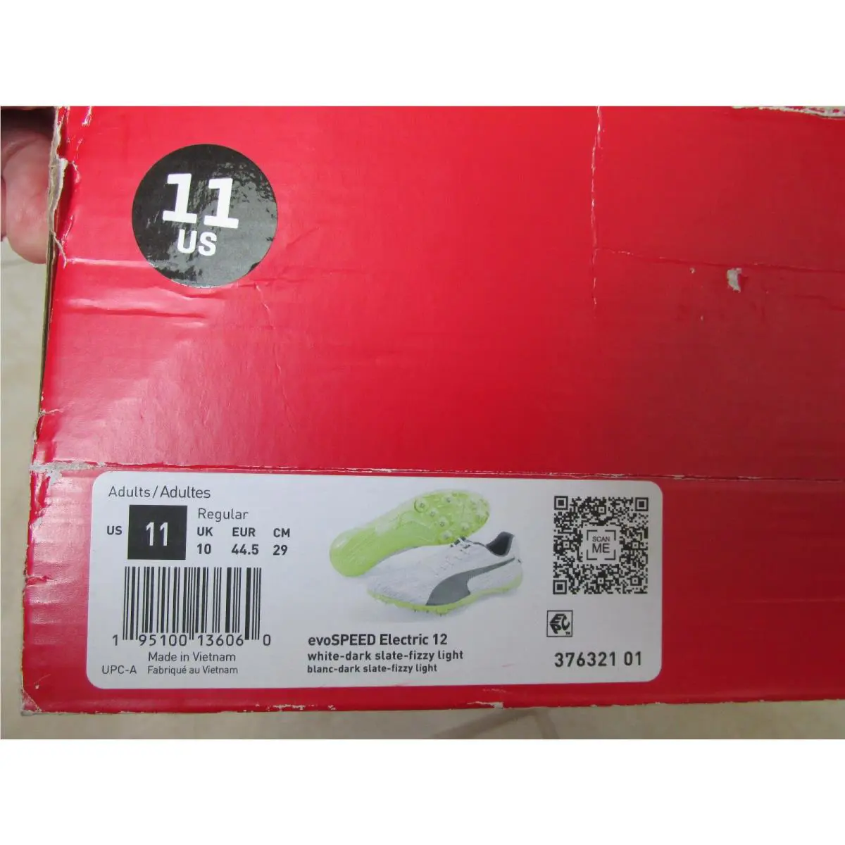 Puma shoes - PUMA evoSPEED - evoSPEED - 376321 01 - White (UPC: 195100136060) 4