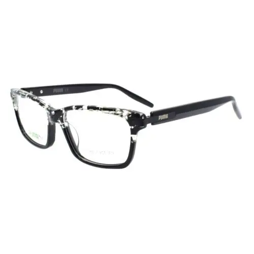 PU0263O 004 Eyeglasses Frames 53-16-140 Havana Black by Puma