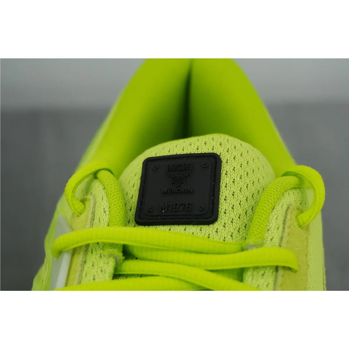 Puma shoes - Puma TRC Blaze Court x MCM - 377623 01 - Green 4