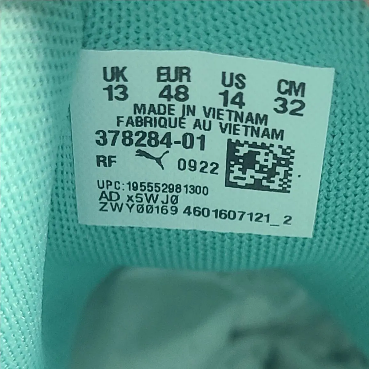 Puma shoes - Puma LaMelo Ball MB.02 378284-01 - 378284-01 - Jade/Gold (UPC: 195552981201) 8