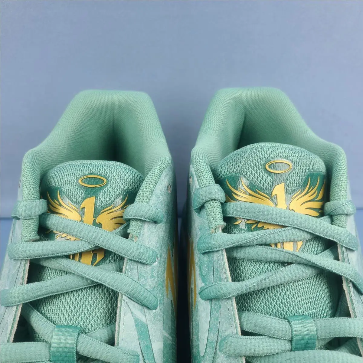 Puma shoes - Puma LaMelo Ball MB.02 378284-01 - 378284-01 - Jade/Gold (UPC: 195552981201) 4