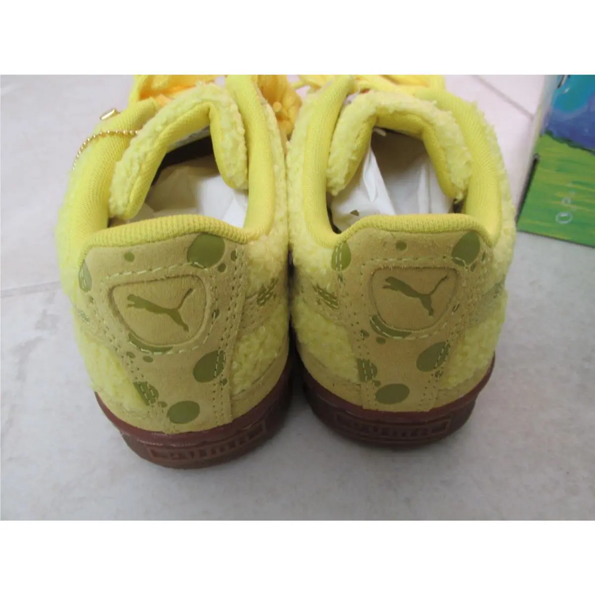 Puma shoes - Puma Jr. 392113 - Yellow (UPC: 195552690790) 1