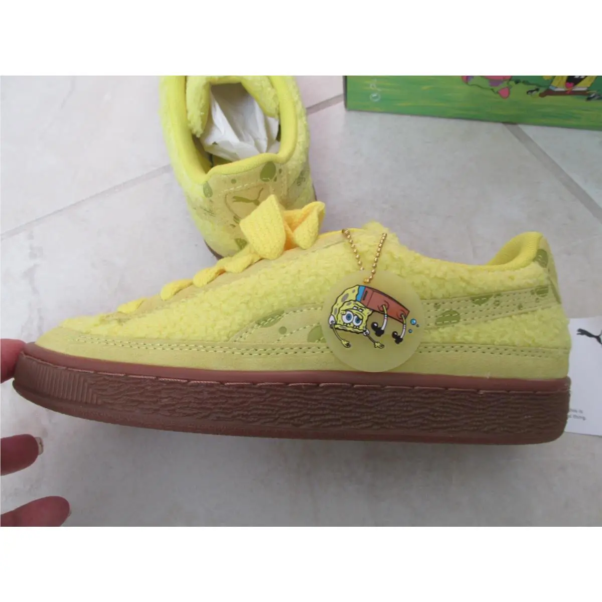 Puma shoes - Puma Jr. 392113 - Yellow (UPC: 195552690790) 0