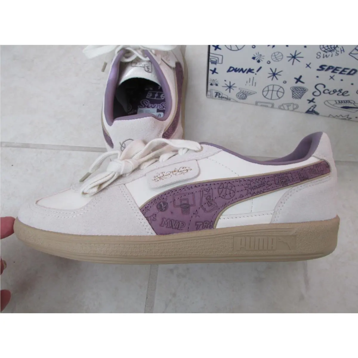 Puma shoes - PUMA Palermo - Palermo - 397307-01 - Beige (UPC: 197646163470) 0
