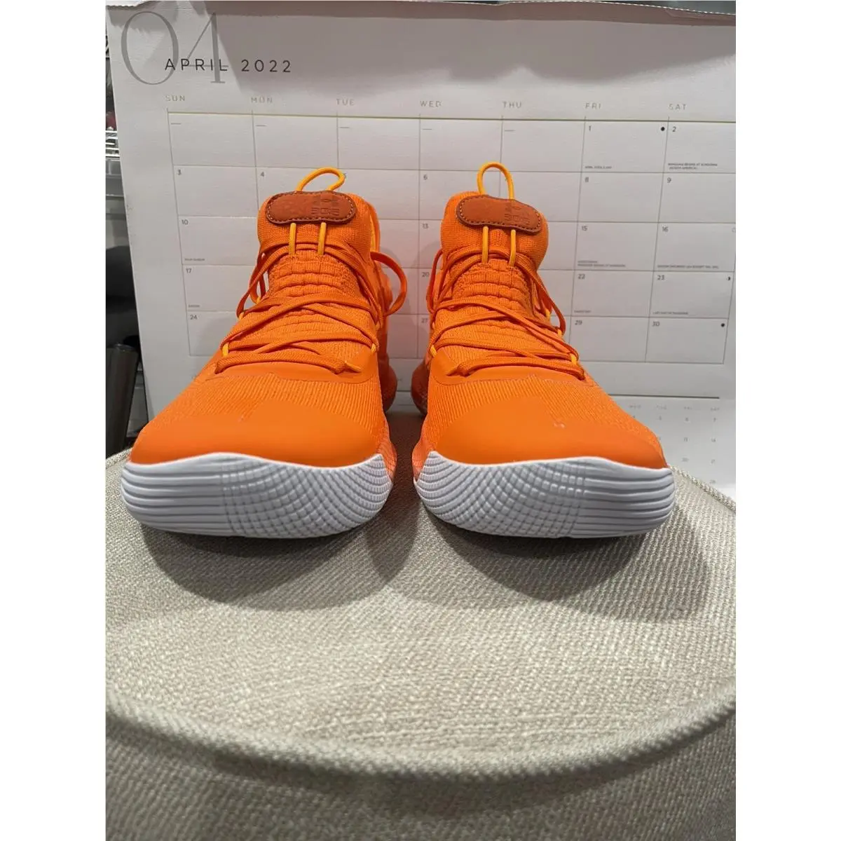 Under Armour shoes - Under armour Curry 6 - Curry - 3022893 - Orange (UPC: 0192811551830) 2