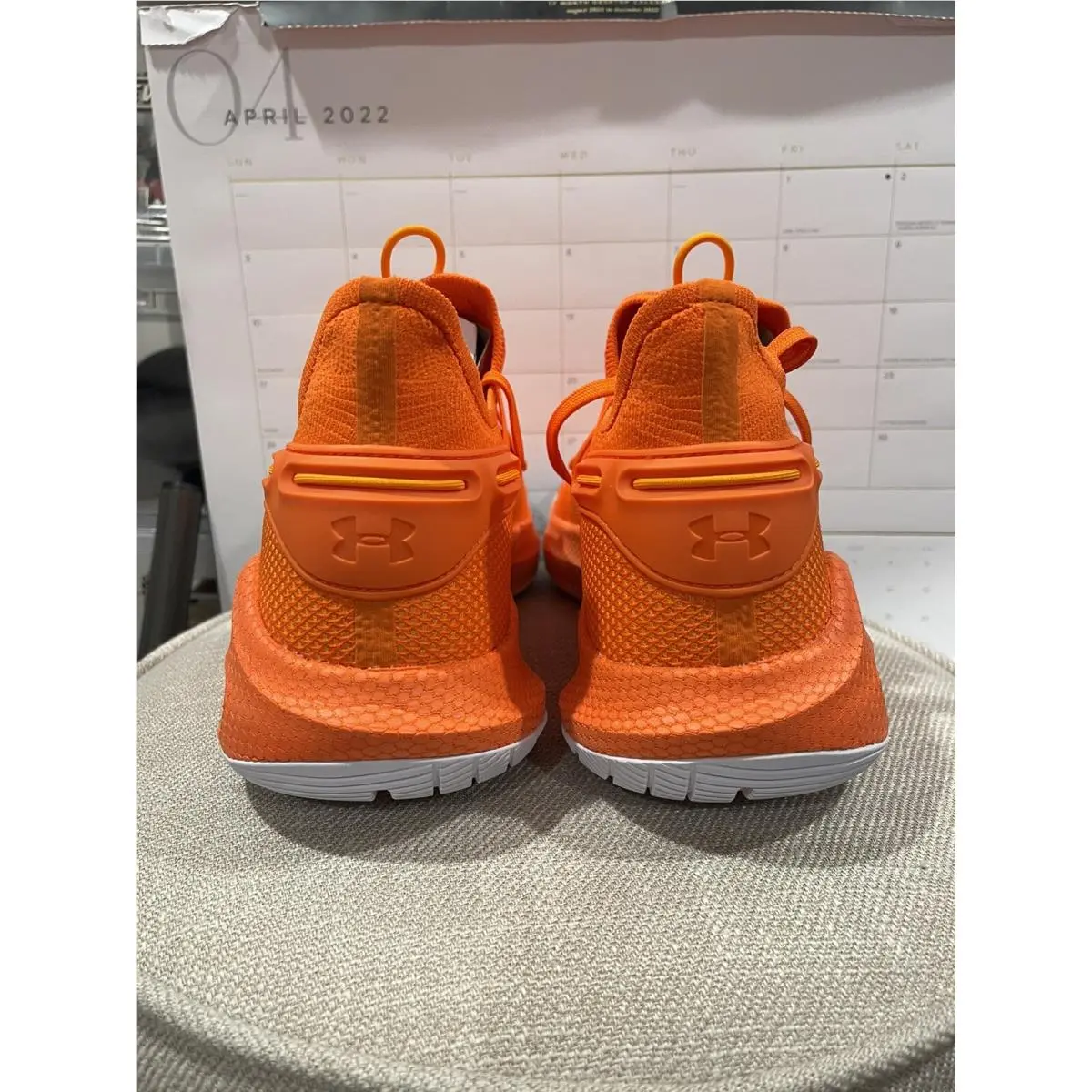 Under Armour shoes - Under armour Curry 6 - Curry - 3022893 - Orange (UPC: 0192811551830) 5