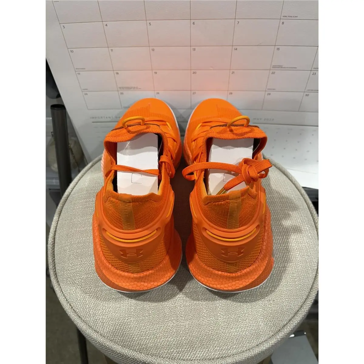 Under Armour shoes - Under armour Curry 6 - Curry - 3022893 - Orange (UPC: 0192811551830) 6