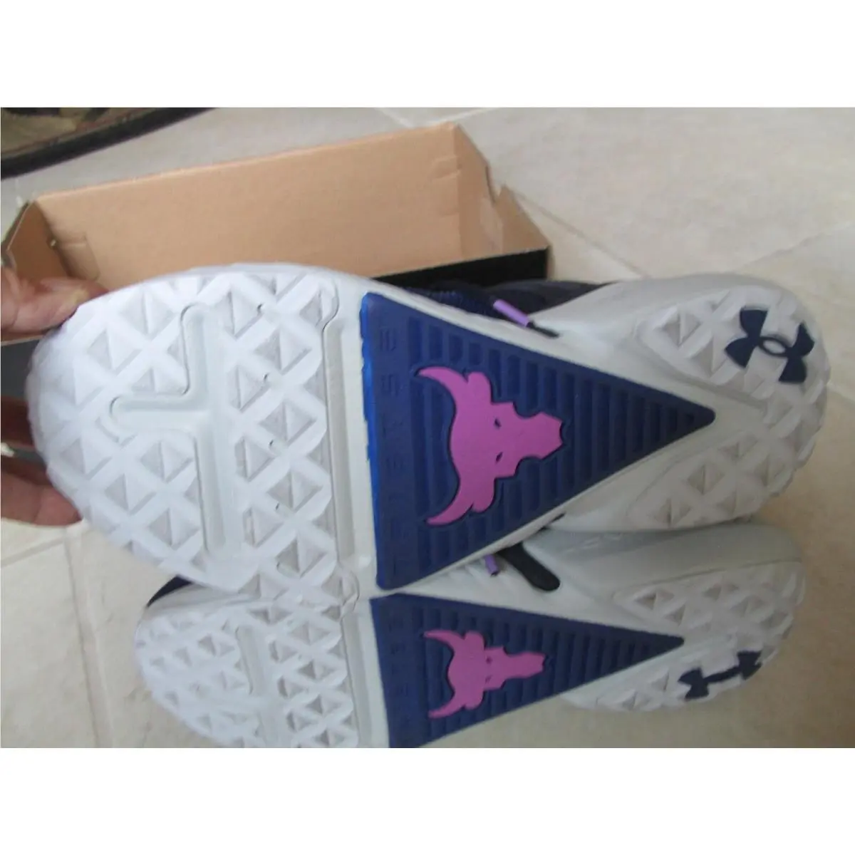 Under Armour shoes - Under Armour Project Rock 5 - 3025976 - Blue (UPC: 196039477002) 3
