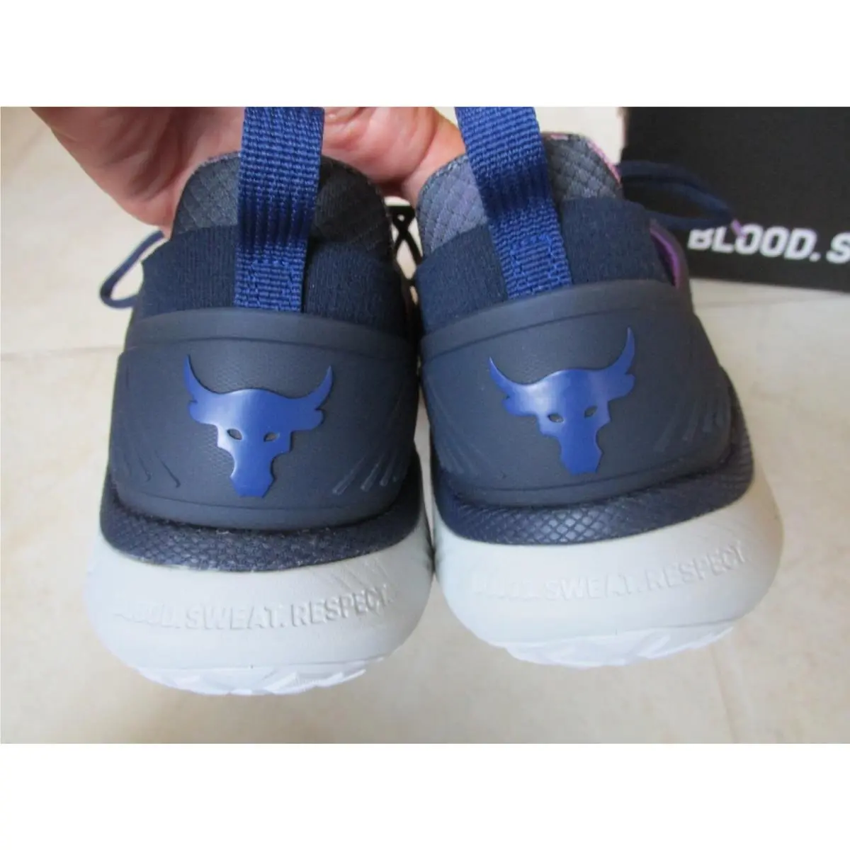 Under Armour shoes - Under Armour Project Rock 5 - 3025976 - Blue (UPC: 196039477002) 1