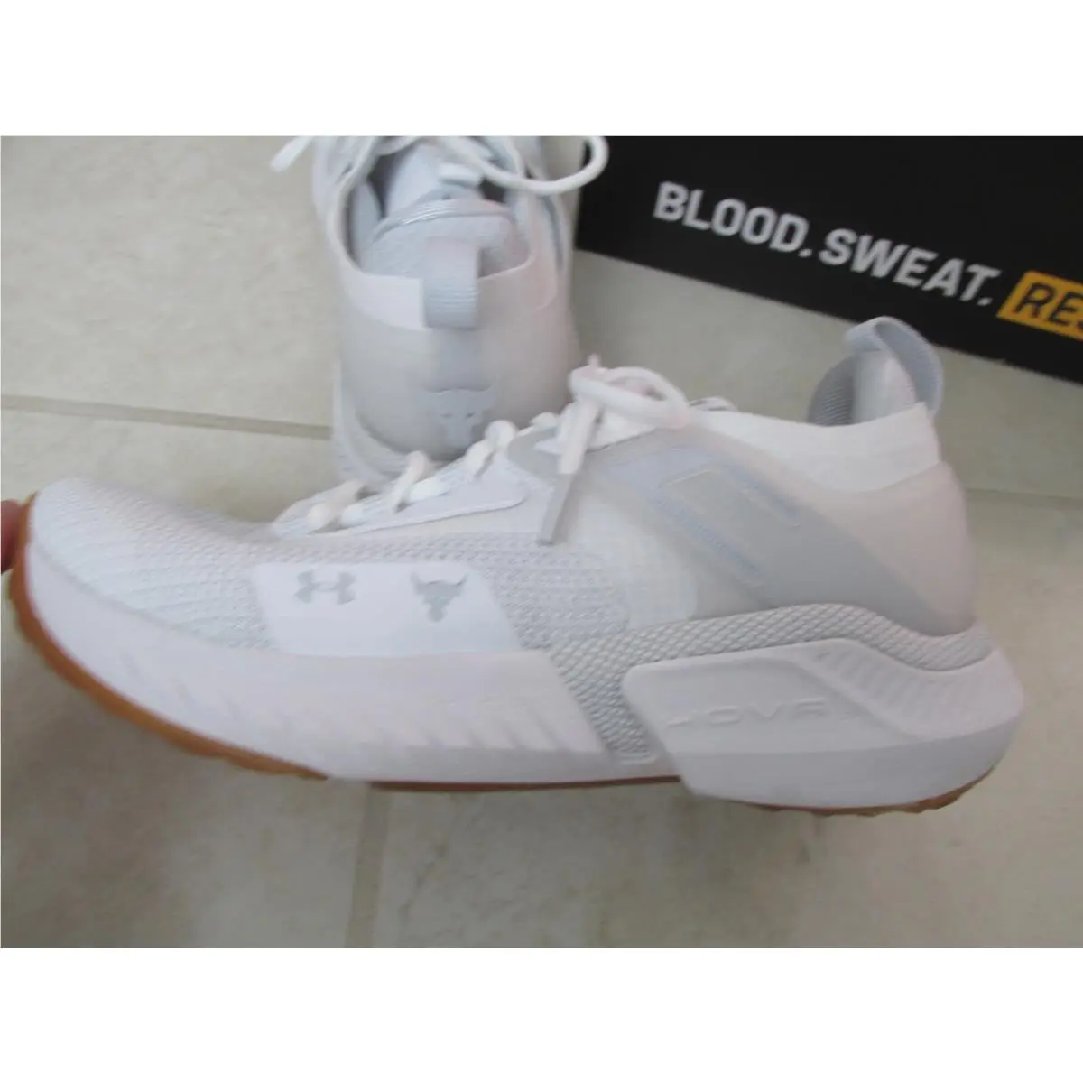 Under Armour shoes - Under Armour Project Rock 5 - 3025436-100 - White (UPC: 196039789884) 0